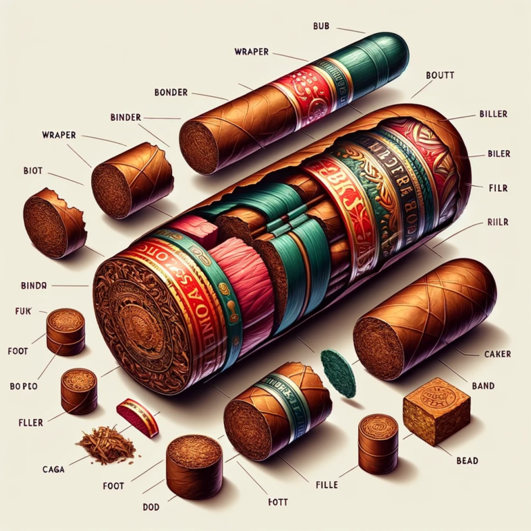 Understanding the Different Parts of a Cigar.